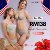 Merdeka 2024 Bra Bonanza! 4 Bras Just RM138