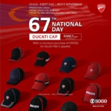 Exclusive Ducati Cap: 67 Ringgit for 67th National Day with Min RM100 Spend on Ducati Men’s Apparel