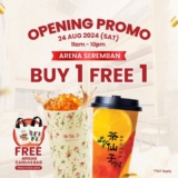 Sat, Aug 24: Beutea Buy 1 Free 1 Offer in Seremban!