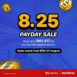 Dive into savings with Machines x LazMall August Payday Sale!