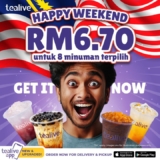 Weekend Getaway: Enjoy Tealive Drinks at an Unbeatable Price on August 2024