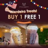 Merdeka Buy 1 Free 1 Promotion at Daily Coffee