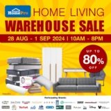 August HomePro Sale: Up to 80% Off Home Furniture & Bedding