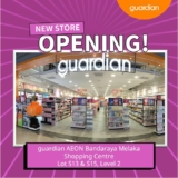 Get Ready to Shop! New guardian Store Opens with Amazing Deals in Melaka!