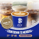 Sip Your Way to Merdeka Bliss with RM6.70 Drinks at ZUS Coffee