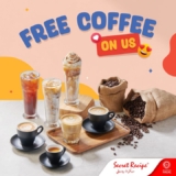 Free Coffee Break! Claim Your Voucher at Secret Recipe This Month!