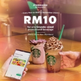 Sip and Save: Score RM10 Off Your Favourite Grande Drinks at Starbucks This September!