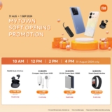 Huge Xiaomi Fan Event: Scores of Deals at MyTOWN Soft Opening! (August 2024)