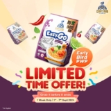 Searing Spice Savings: Grab Captain Oats’ NEW Eazy-Go Tom Yam for Just RM5! September 2024