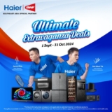 Haier’s Ultimate Extravaganza Deals: Up to RM10,000 in Prizes and Rewards!