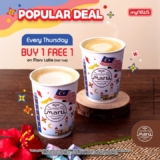 Maru Latte Lovers, Rejoice! Get a FREE Latte Every Thursday at myNEWS!