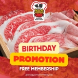 Celebrate Your Birthday with a Free Feast at Wagyu More! (September 2024)