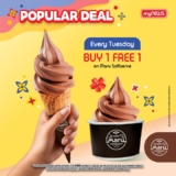 Double the Delight Every Tuesday: Exclusive Buy 1 Free 1 Maru Soft Serve Deal in Malaysia