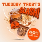 Exclusive Deal Alert: 50% Off 2nd Cup at LUNGN GEN Thai Station Every Tuesday!