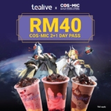 Cosmic 2024: Score a 3-Day Pass for Just RM40 with Tealive!