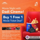 Catch a Movie for Less: Bank Muamalat’s 1-for-1 Movie Ticket Deal at Dadi Cinema Pavilion KL!