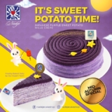 Nadeje : Indulge in the Sweet Taste of Japan: Exclusive September and October Offer for Premium Purple Sweet Potato Mille Crepe