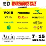 ED Warehouse Sale – 15 Awesome Brands at Unbeatable Prices! (September 2024)