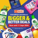 Bigger & Better Deals: Stock Up on Household Essentials at AEON BiG This September 2024!