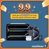 Save Big with Machines 9.9 Sale: Up to RM1,200 Off & 0% Interest! (September 9th, 2024)