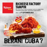 Get Ready Tampin! Richeese Factory Opens This Friday with FREE Fire Chicken! (September 2024)