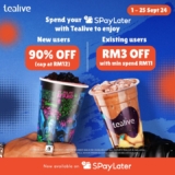 Tealive & SpayLater: Quench Your Thirst with HUGE Discounts! (September 2024)