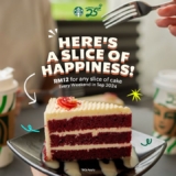 Sweeten Your Weekend: Get a Slice of Cake for Only RM12 at Starbucks Malaysia This September!