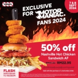 Rev Your Engines for a Spicy Deal! 50% Off Nashville Hot Chicken at TGI Fridays MyTOWN KL