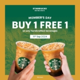 Double the Delight on the 11th: Get a FREE Drink at Starbucks Malaysia!