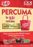 Get a FREE KitKat Tote Bag at KK Super Mart! (September 2024)