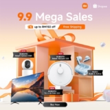 Xiaomi 9.9 Mega Sales: Up to RM150 Off & Free Shipping! (September 2024)