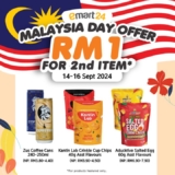 Celebrate Malaysia Day with a Sweet Deal at emart24: Get Your 2nd Item for RM1!