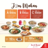 JOM MAKAN at Secret Recipe: Gather Your Squad and Delight Your Tastebuds!