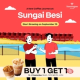 Kenangan Coffee: Buy 1 Free 1 at Sungai Besi