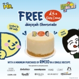 Craving Cheesecake? Get a FREE Dáofufah Cheesecake at Mr Dollar & MR.DIY Plus This September!