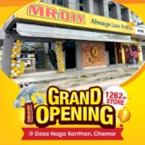 MR.DIY Grand Opening: FREE Gifts, Spin & Win & ALWAYS LOW PRICES in Chemor! (September 2024)