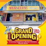 MR.DIY Kepala Batas Grand Opening: FREE Gifts with RM50 Spend! (September 2024)