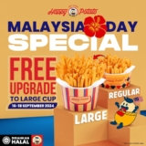 Malaysia Day Fries Frenzy: Get a FREE Upgrade at Happy Potato! (September 2024)