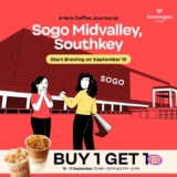 Southkey, Get Ready to Sip! Kenangan Coffee is Opening at SOGO Midvalley with a BUY 1 FREE 1 Offer!