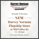 Harvey Norman Malaysia Unveils New Flagship Store at Mid Valley Megamall with Exciting Grand Opening Celebration!