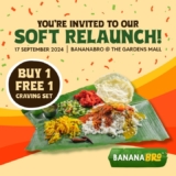 BananaBro Reopens at The Gardens Mall with Exclusive Buy-1-Free-1 Deals!