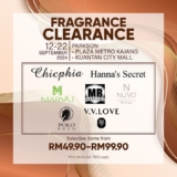 Fragrance Clearance: Stock Up on Your Favorites at Parkson This Long Weekend!