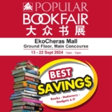 POPULAR Book Fair 2024 at EkoCheras Mall: Save Up to 40% on Books This School Holiday!