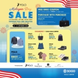 SOGO Kuala Lumpur: Polo Malaysia Day Sale Up to 60% OFF!