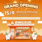 Grand Opening Celebration! 50% Off Your Second Drink & Lucky Draw at Bingxue Jelutong!