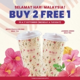 Celebrate Malaysia Day with a BUY 2 FREE 1 Deal at Beutea!