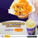 Tealive and Happy Potato: Get 50% Off Your Cravings!