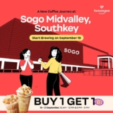 Kenangan Coffee is Brewing Up a Deal at SOGO Midvalley! Buy 1 Get 1 Free Coffee!