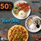 Vivo Pizza Day: Up to 50% Off Your Favorite Orange Menu Items!