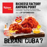 Crave-Worthy Deals Await! Richeese Factory Opens at Ampang Point with Free Chicken & 50% Off!